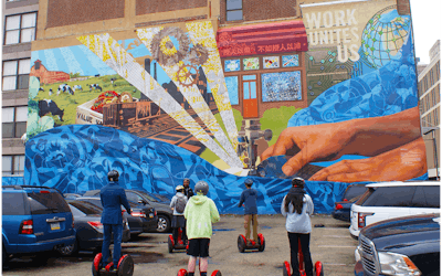 Visite de 2 heures des peintures murales de Philadelphie en Segway ™